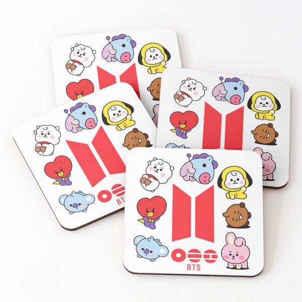 Item preview, BT21 Characters BTS designed and sold by Tonkhawartwork.
