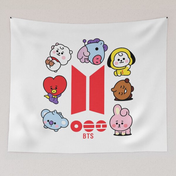 Item preview, BT21 Characters BTS designed and sold by Tonkhawartwork.
