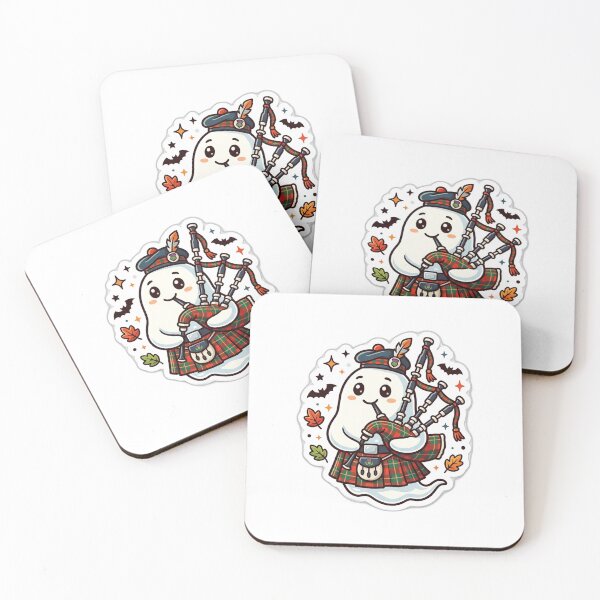 Item preview, Kawaii Scottish Ghost designed and sold by FunFitsFactory.