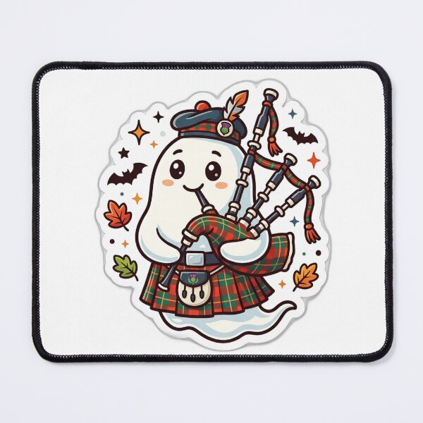 Item preview, Kawaii Scottish Ghost designed and sold by FunFitsFactory.