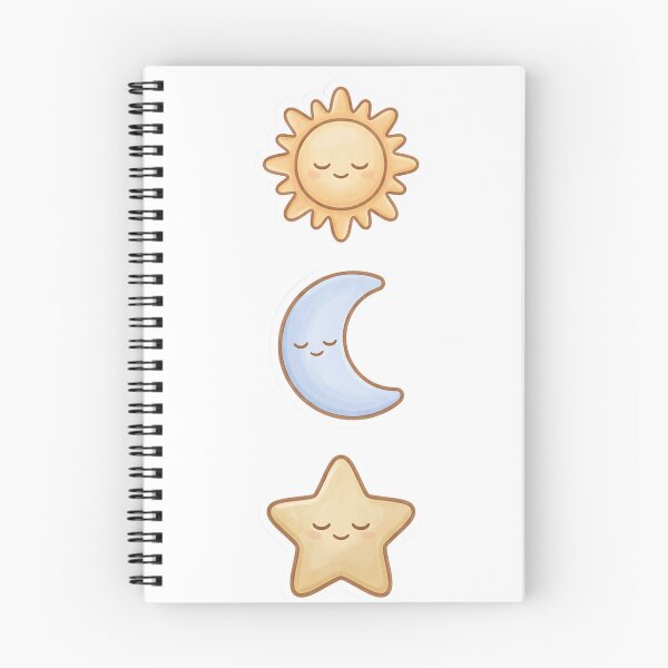 Item preview, Sun Moon Star Trio – Cute Celestial Astrology Aesthetic designed and sold by Kayshies8120.