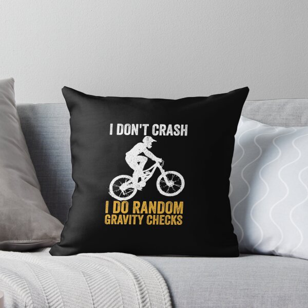Item preview, I dont crash I do random gravity checks - Funny Mountain Bike Lover designed and sold by shileaavdy.