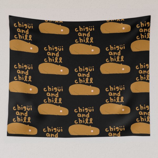 Item preview, Chigui And Chill Cute Kawaii Capybara Relaxing Pun Art designed and sold by SoyViy.