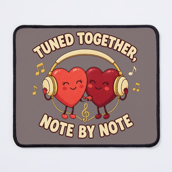 Item preview, Tuned Together Note by Note Hearts designed and sold by Kolibra.