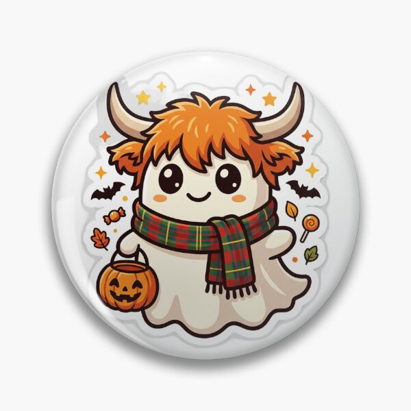 Item preview,  Kawaii Scottish Ghost designed and sold by FunFitsFactory.