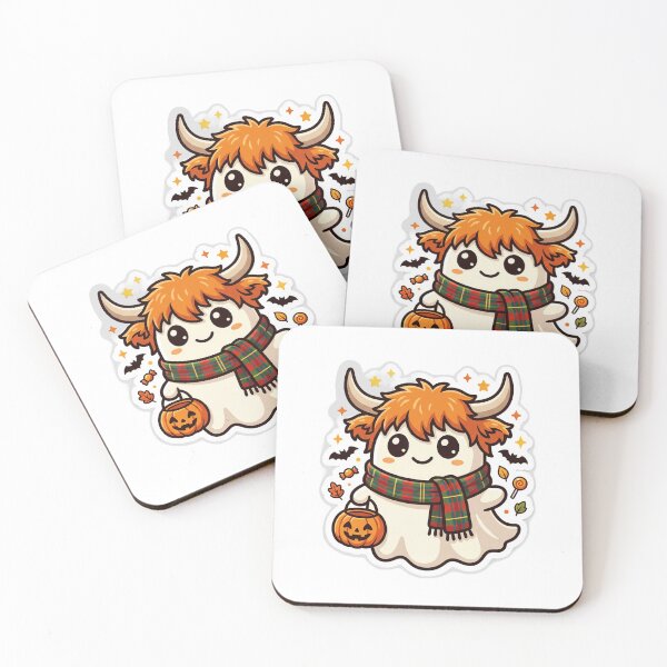 Item preview, Kawaii Scottish Ghost designed and sold by FunFitsFactory.