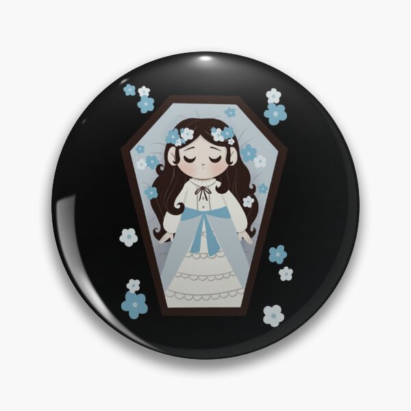 Item preview, Sleeping Vampire Cute Goth Dracula Coffin Bed Graphic designed and sold by Lobomarart.