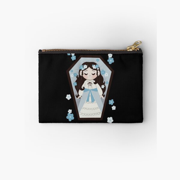 Item preview, Sleeping Vampire Cute Goth Dracula Coffin Bed Graphic designed and sold by Lobomarart.