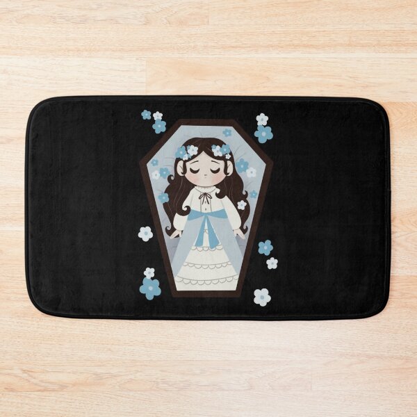 Item preview, Sleeping Vampire Cute Goth Dracula Coffin Bed Graphic designed and sold by Lobomarart.