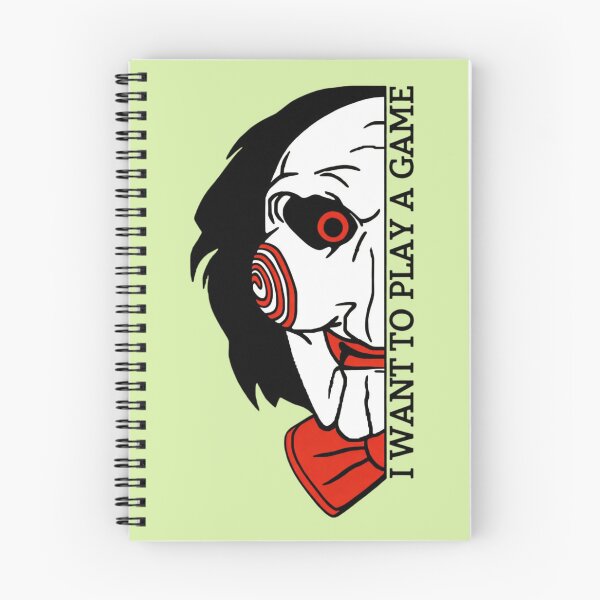 Item preview, I Want to Play a Game Saw Billy Puppet Quote designed and sold by Vicky021.