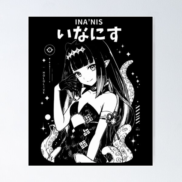 Item preview, Inanis Ninomae Hololive Vintage Art designed and sold by CharlieSusanss.