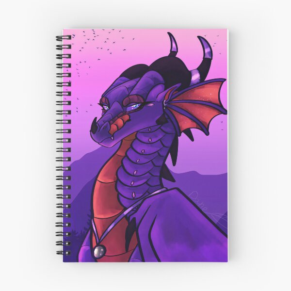 Item preview, NightWing Wings Of Fire Dragon Fan Fantasy Books designed and sold by ZenobiaKingsley.