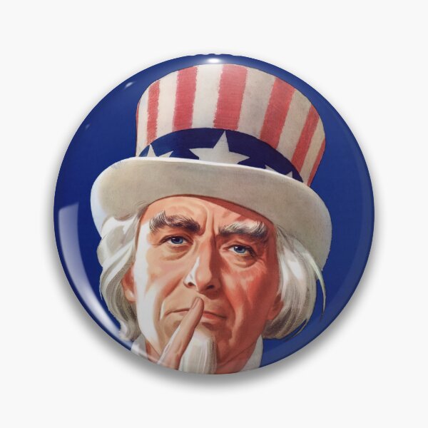 Item preview, WWII: I'm Counting On You! Don't Discuss Uncle Sam Digitally Remastered Art Print  designed and sold by Vintage Poster Supply.