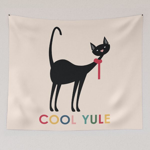 Item preview, Cool Yule Kitty designed and sold by lisajaynemurray.