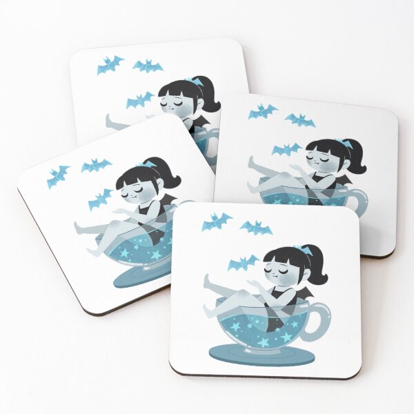 Item preview, Vampire Tea Funny Pastel Goth Cute Countess Drink Graphic designed and sold by Lobomarart.