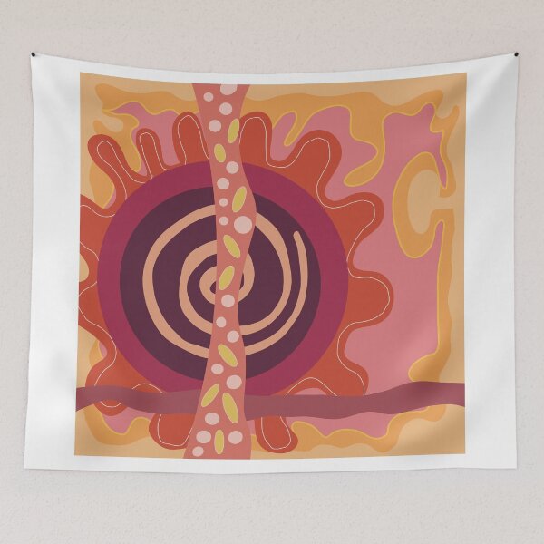 Item preview, Abstract earth tones designed and sold by HeilArtDesign.