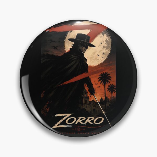 Item preview, Zorro Don Diego de la Vega – The Masked Swordsman Dark Western Art designed and sold by Amr Siam.
