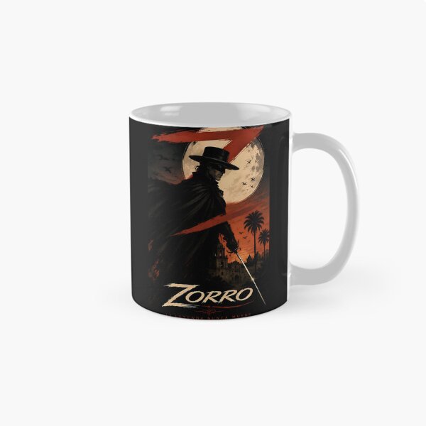 Item preview, Zorro Don Diego de la Vega – The Masked Swordsman Dark Western Art designed and sold by Amr Siam.