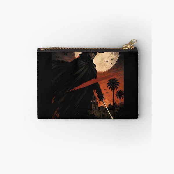 Item preview, Zorro Don Diego de la Vega – The Masked Swordsman Dark Western Art designed and sold by Amr Siam.