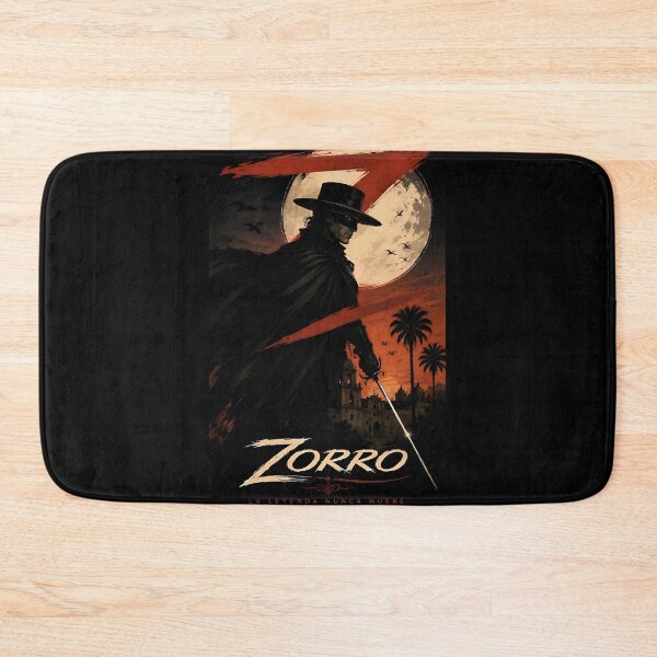 Item preview, Zorro Don Diego de la Vega – The Masked Swordsman Dark Western Art designed and sold by Amr Siam.