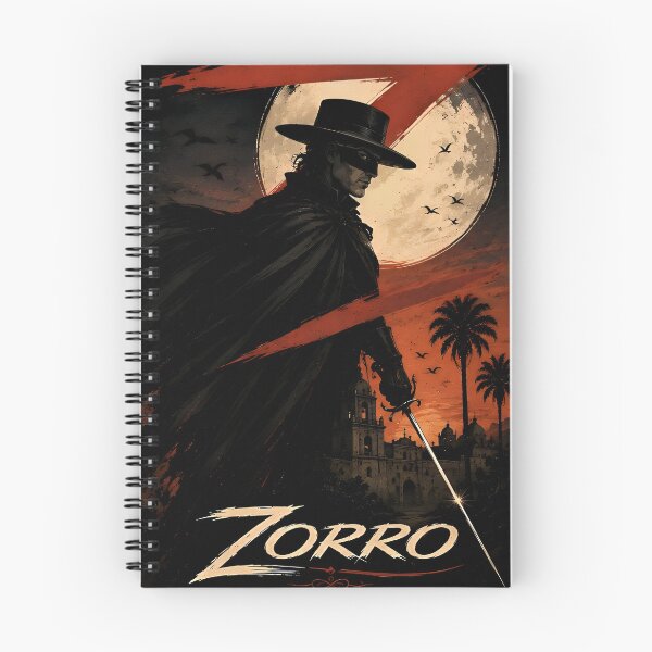 Item preview, Zorro Don Diego de la Vega – The Masked Swordsman Dark Western Art designed and sold by Amr Siam.