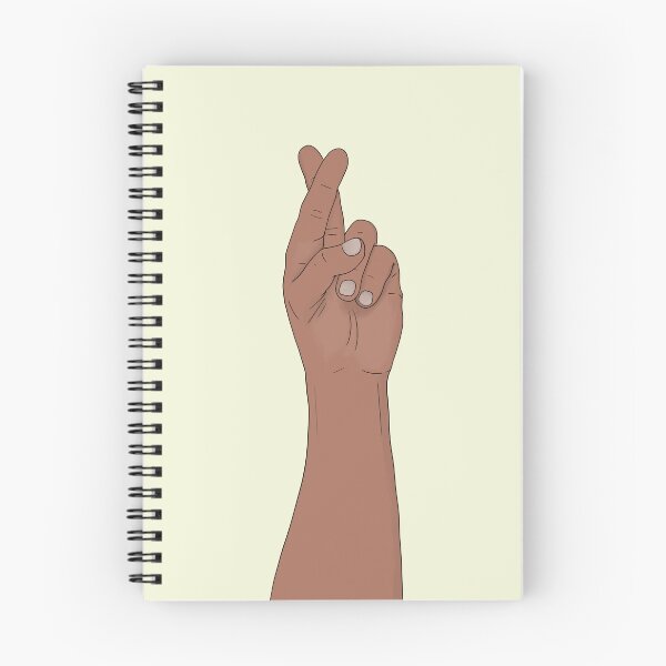 Item preview, Fingers Crossed Hand Gesture Vintage Good Luck Hope Symbol designed and sold by shopdiego.