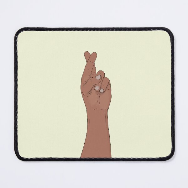 Item preview, Fingers Crossed Hand Gesture Vintage Good Luck Hope Symbol designed and sold by shopdiego.