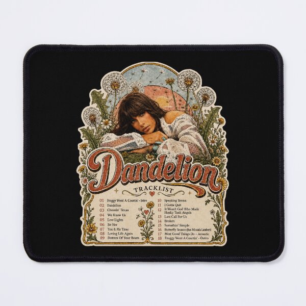 Item preview, Ella Langley Dandelion Tracklist, Country Music Tour Graphic designed and sold by Tonkhawartwork.