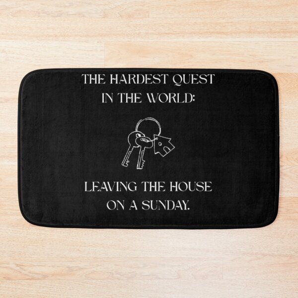 Item preview, Leaving The House On Sunday Funny LOTR Parody designed and sold by Mircea786.