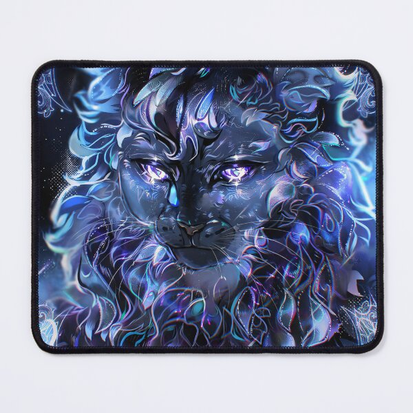 Item preview, Abyss Mystical Cat Dark Fantasy Celestial Creature designed and sold by ZenobiaKingsley.
