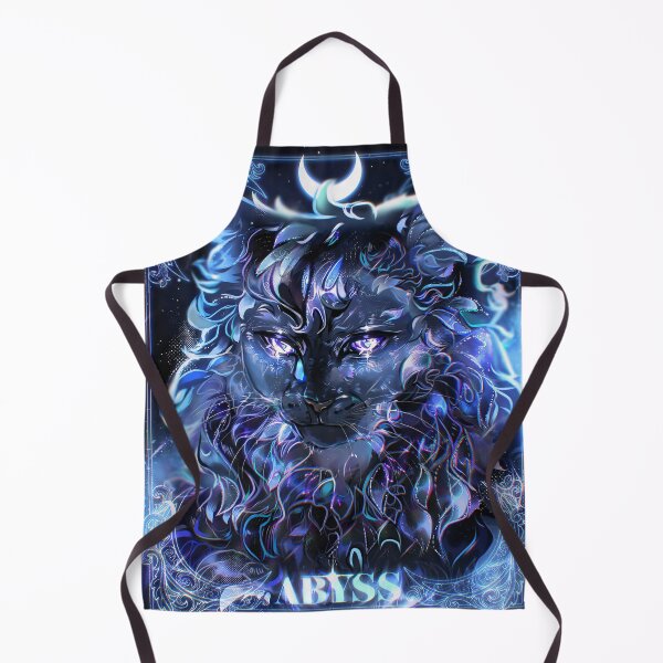 Item preview, Abyss Mystical Cat Dark Fantasy Celestial Creature designed and sold by ZenobiaKingsley.