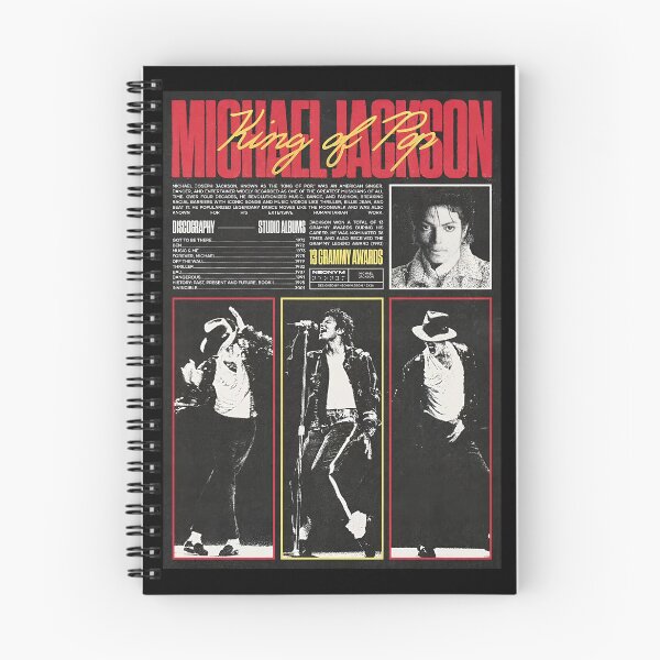 Item preview, King of Pop Infographic designed and sold by GITTERLU.