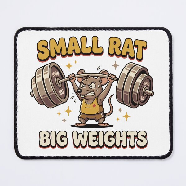 Item preview, Small Rat Big Weights designed and sold by Radya Geraldi.