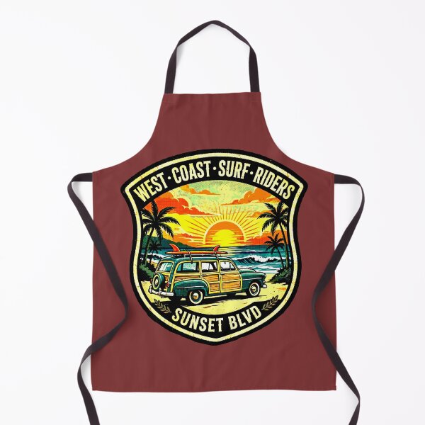 Item preview, West Coast Surf Riders | Vintage Beach Patch designed and sold by AstronautMerch.