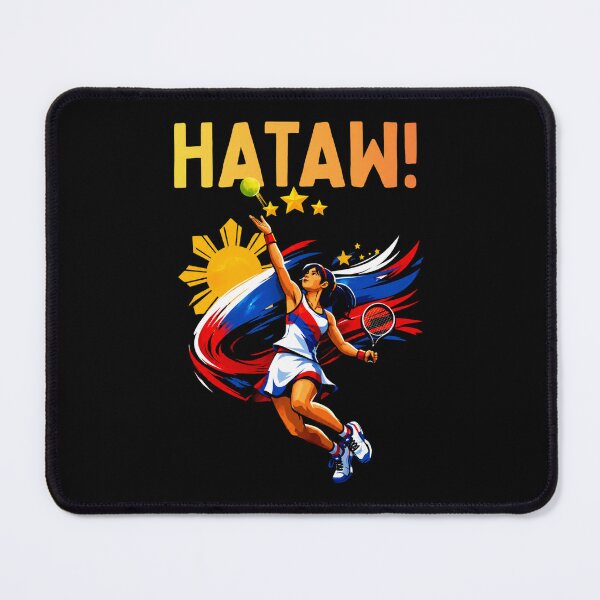 Item preview, Filipino Tennis - Alex Eala Inspired Philippine Flag Sports designed and sold by Tonkhawartwork.