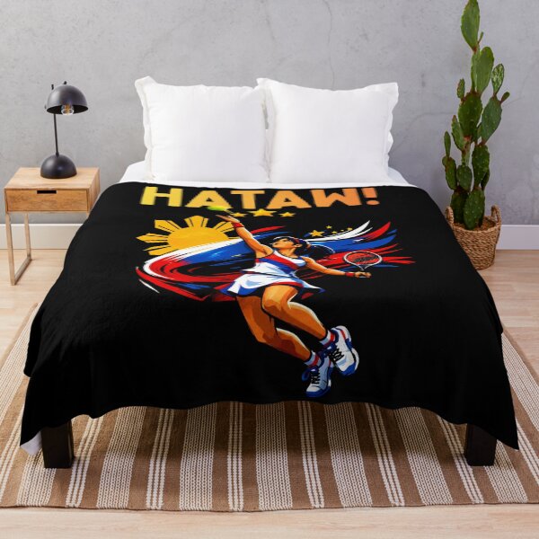 Item preview, Filipino Tennis - Alex Eala Inspired Philippine Flag Sports designed and sold by Tonkhawartwork.