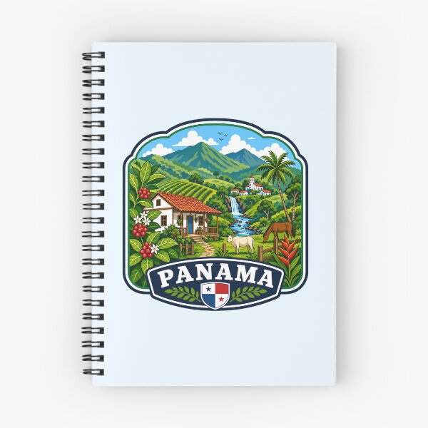 Item preview, Panama - Countryside Coffee, Valleys & Mountains  designed and sold by Myra365Art.