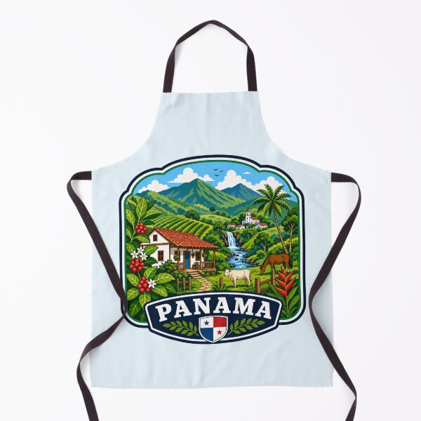 Item preview, Panama - Countryside Coffee, Valleys & Mountains designed and sold by Myra365Art.