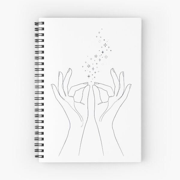 Item preview, Hands Holding Stardust – Celestial Spiritual Cosmic Art designed and sold by Kayshies8120.