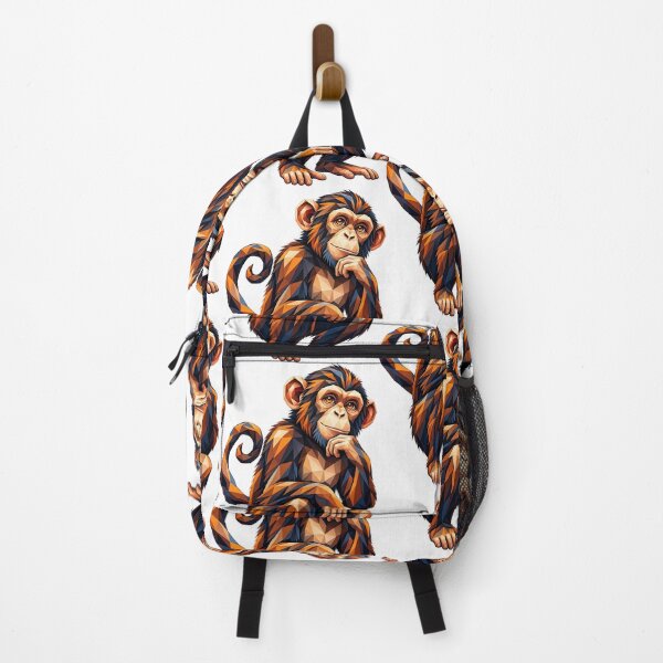 Item preview, Geometic image of a monkey designed and sold by Jyoti Rajput.