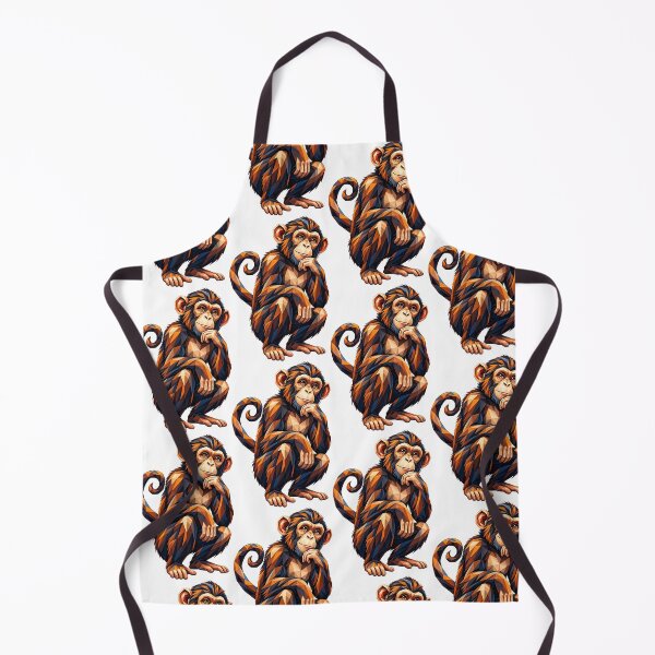 Item preview, Geometic image of a monkey designed and sold by Jyoti  Rajput.