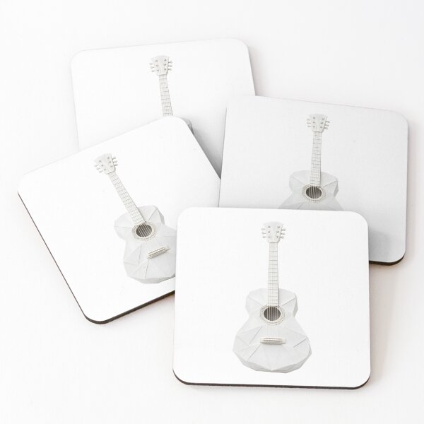 Item preview, Origami Guitar Art – Elegant Musical Paper Design designed and sold by Marcu Ioachim.