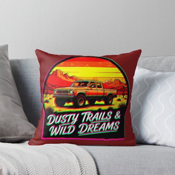 Item preview, Dusty Trails & Wild Dreams | Vintage Offroad Design designed and sold by AstronautMerch.