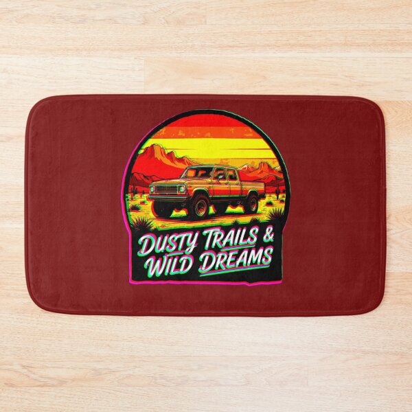 Item preview, Dusty Trails & Wild Dreams | Vintage Offroad Design designed and sold by AstronautMerch.