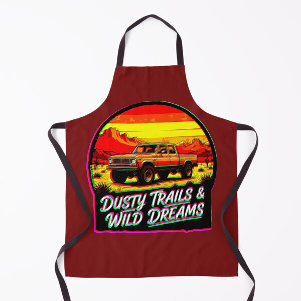 Item preview, Dusty Trails & Wild Dreams | Vintage Offroad Design designed and sold by AstronautMerch.