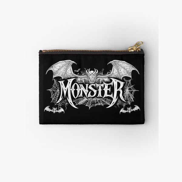 Item preview, Monster Gothic Bat Logo – Halloween Horror Typography Art designed and sold by inkoutninja.