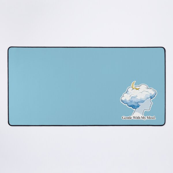 Item preview, Gentle With My Mind – Cloud Hair Crescent Moon Mental Health Awareness designed and sold by Ideeplyfeltit.