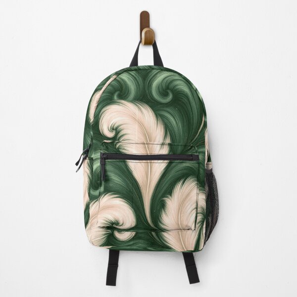 Item preview, Ethereal Green and White Feathered Marble Art designed and sold by Piotrek0001.