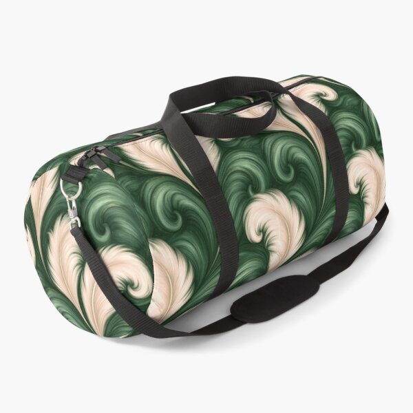 Item preview, Ethereal Green and White Feathered Marble Art designed and sold by Piotrek0001.