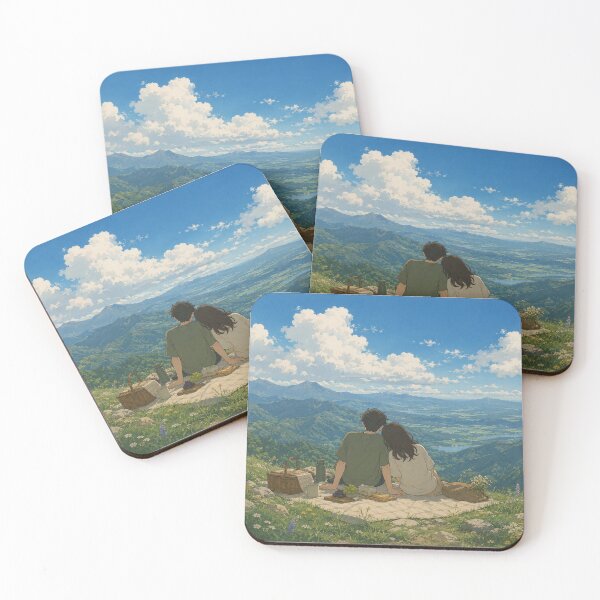 Item preview, Couple picnic date with a wonderful view designed and sold by RCty.